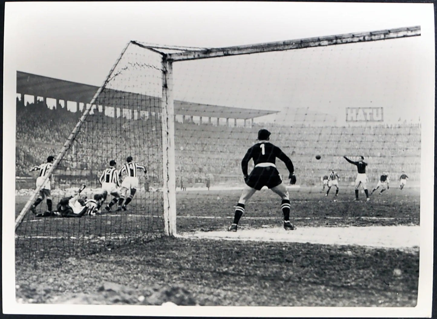 Juventus-Milan 1950 Ft 2626 - Stampa 24x18 cm - Farabola Stampa ai sali d'argento