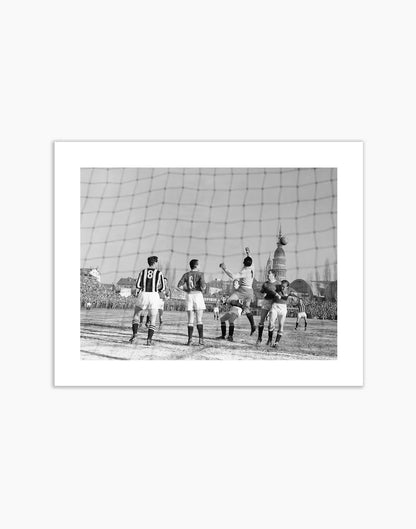 Juventus - Novara, 1952 - Farabola Fotografia