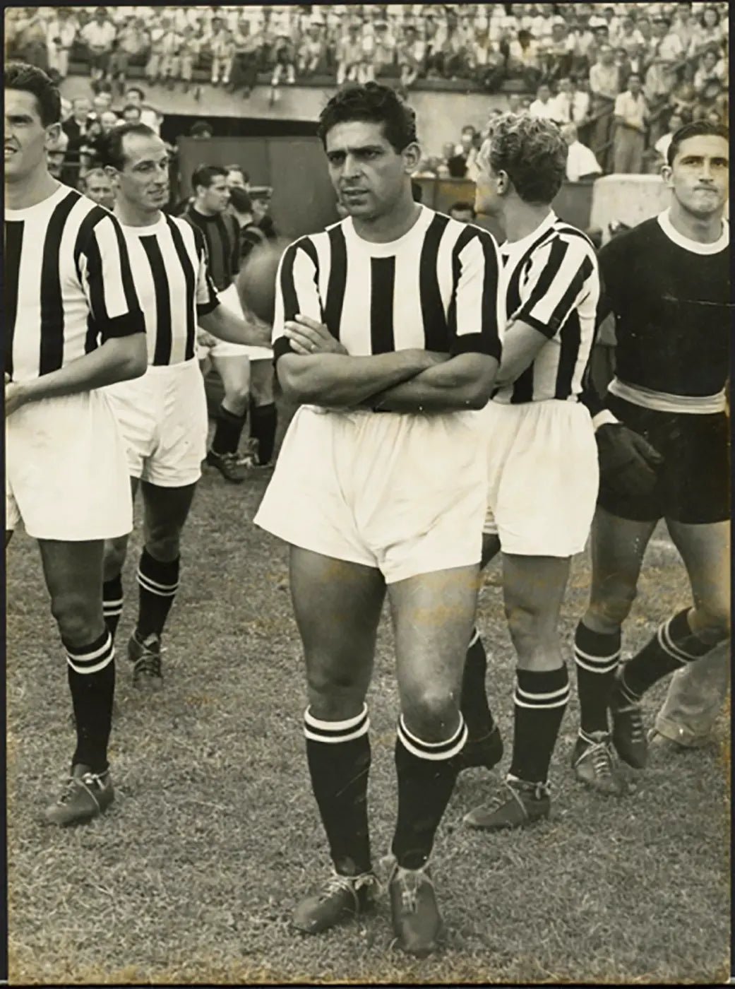 Juventus Rinaldo Martino 1949 - 1950 Ft 5484 - Stampa 24x18 cm - Farabola Stampa ai sali d'argento