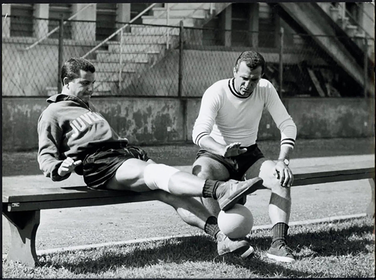 Juventus Stivanello e Parola 1960 Ft 5440 - Stampa 24x18 cm - Farabola Stampa ai sali d'argento