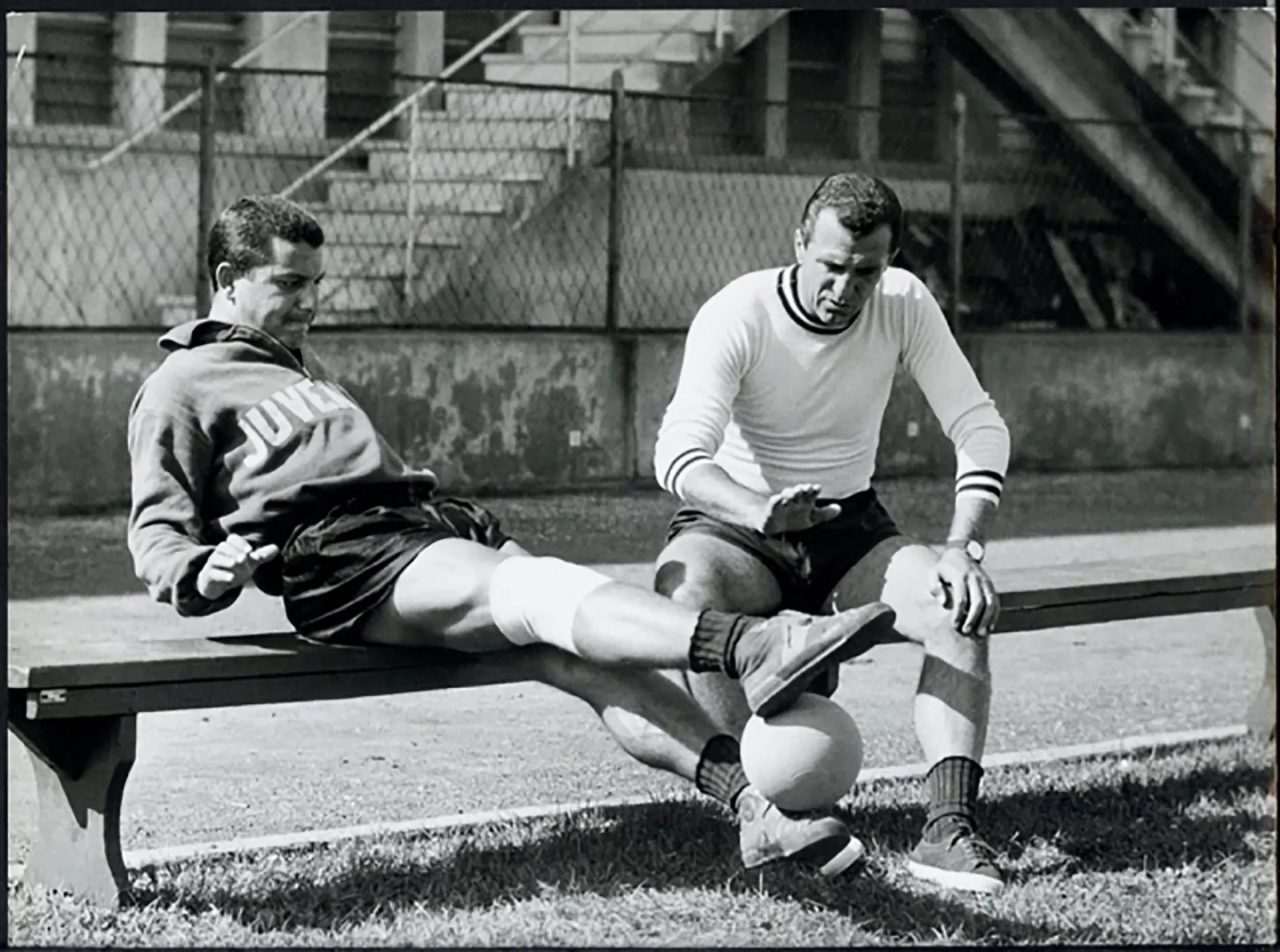 Juventus Stivanello e Parola 1960 Ft 5440 - Stampa 24x18 cm - Farabola Stampa ai sali d'argento