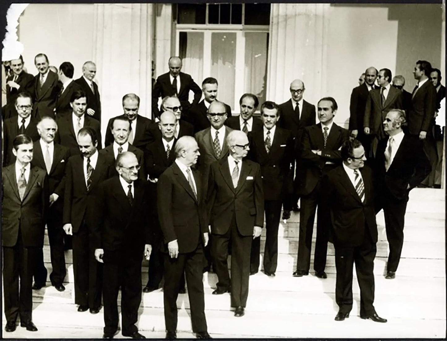 Karamanlis e il governo greco 1974 Ft 37968 - Stampa 24x18 cm - Farabola Stampa ai sali d'argento