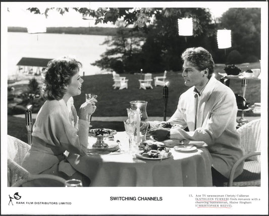 Kathleen Turner Christopher Reeve 1988 Ft 37527 - Stampa 20x25 cm - Farabola Stampa ai sali d'argento