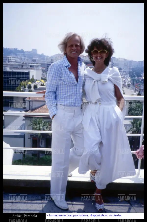 Klaus Kinski e Claudia Cardinale, Festival di Cannes, 1981 - Farabola Immagine digitale