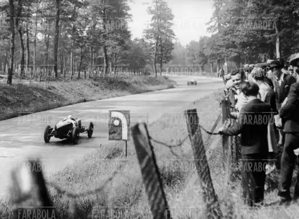 Klinger al Gp di Monza, 1931 - Farabola Immagine digitale