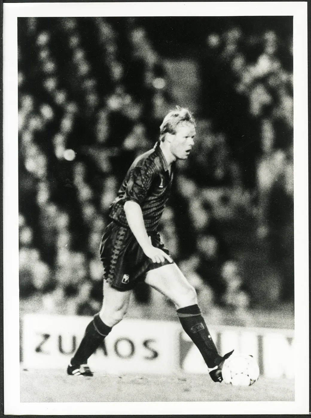 Koeman Barcellona anni 90 Ft 4621 - Stampa 24x18 cm - Farabola Stampa ai sali d'argento