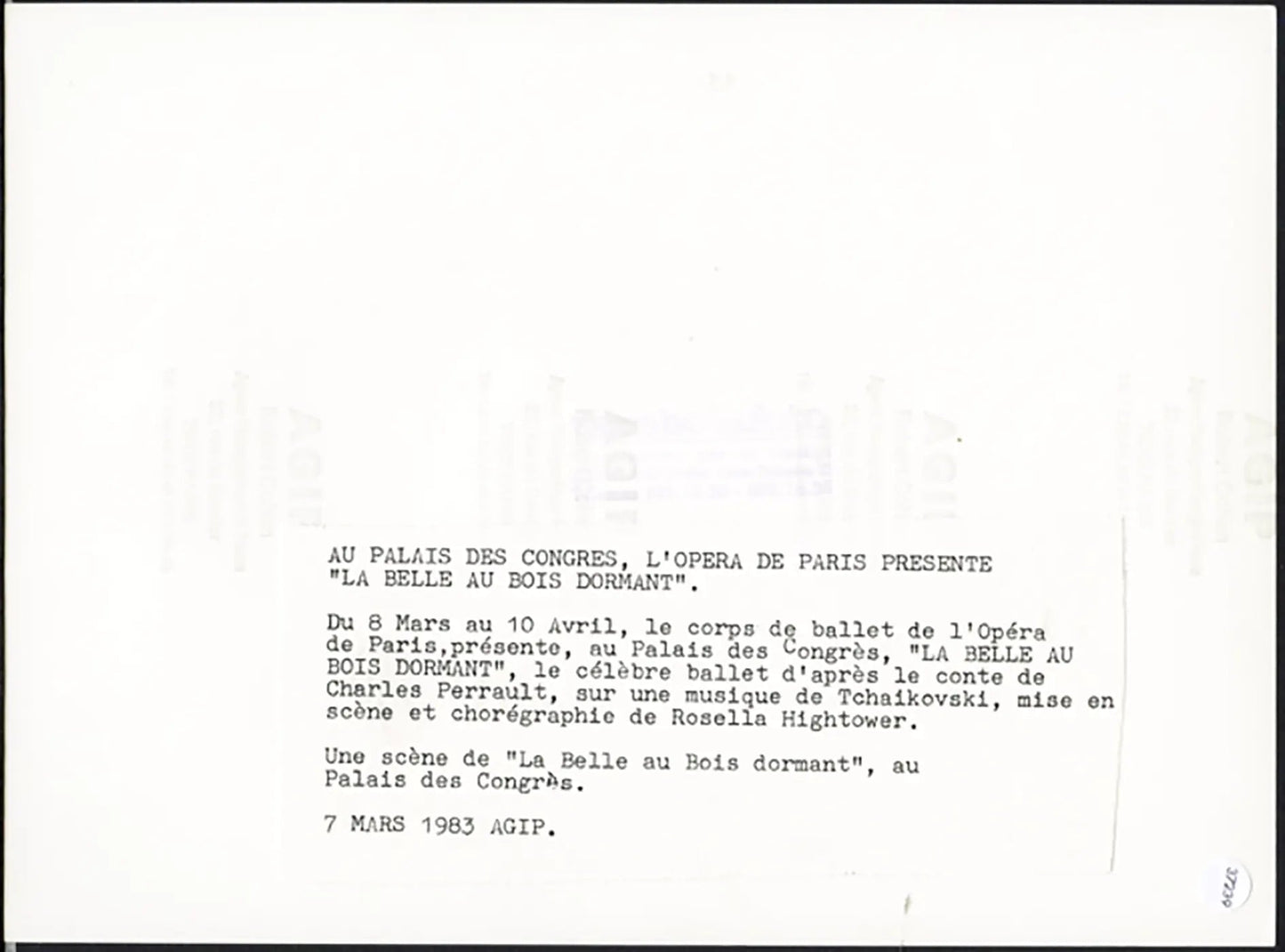 La bella addormentata nel bosco 1983 Ft 37239 - Stampa 24x18 cm - Farabola Stampa ai sali d'argento