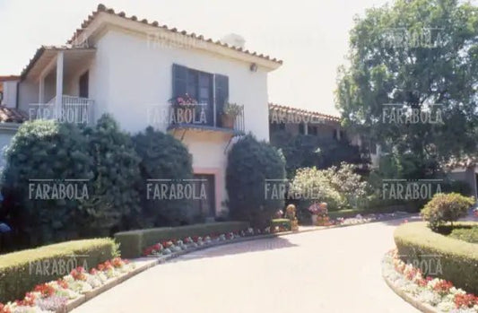La casa di George Harrison dei The Beatles, Los Angeles, anni 90 - Farabola Immagine digitale