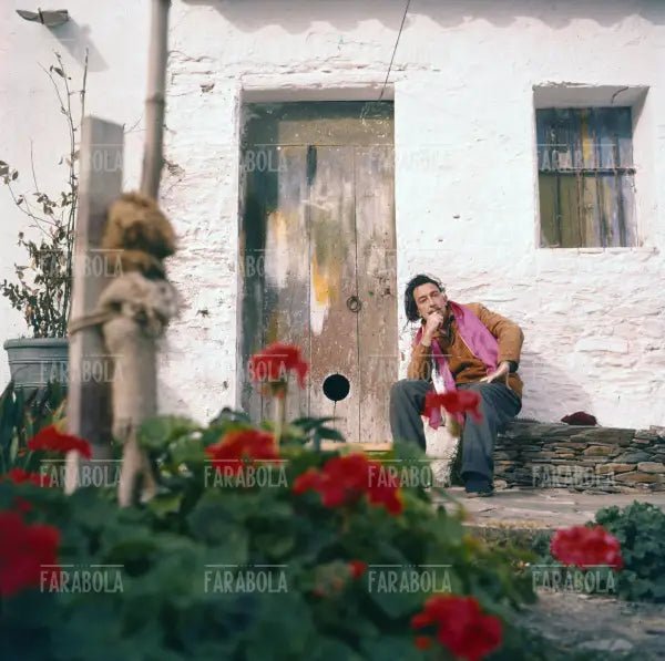 La casa di Salvador Dalì a Port Lligat, 1957 - Farabola Immagine digitale