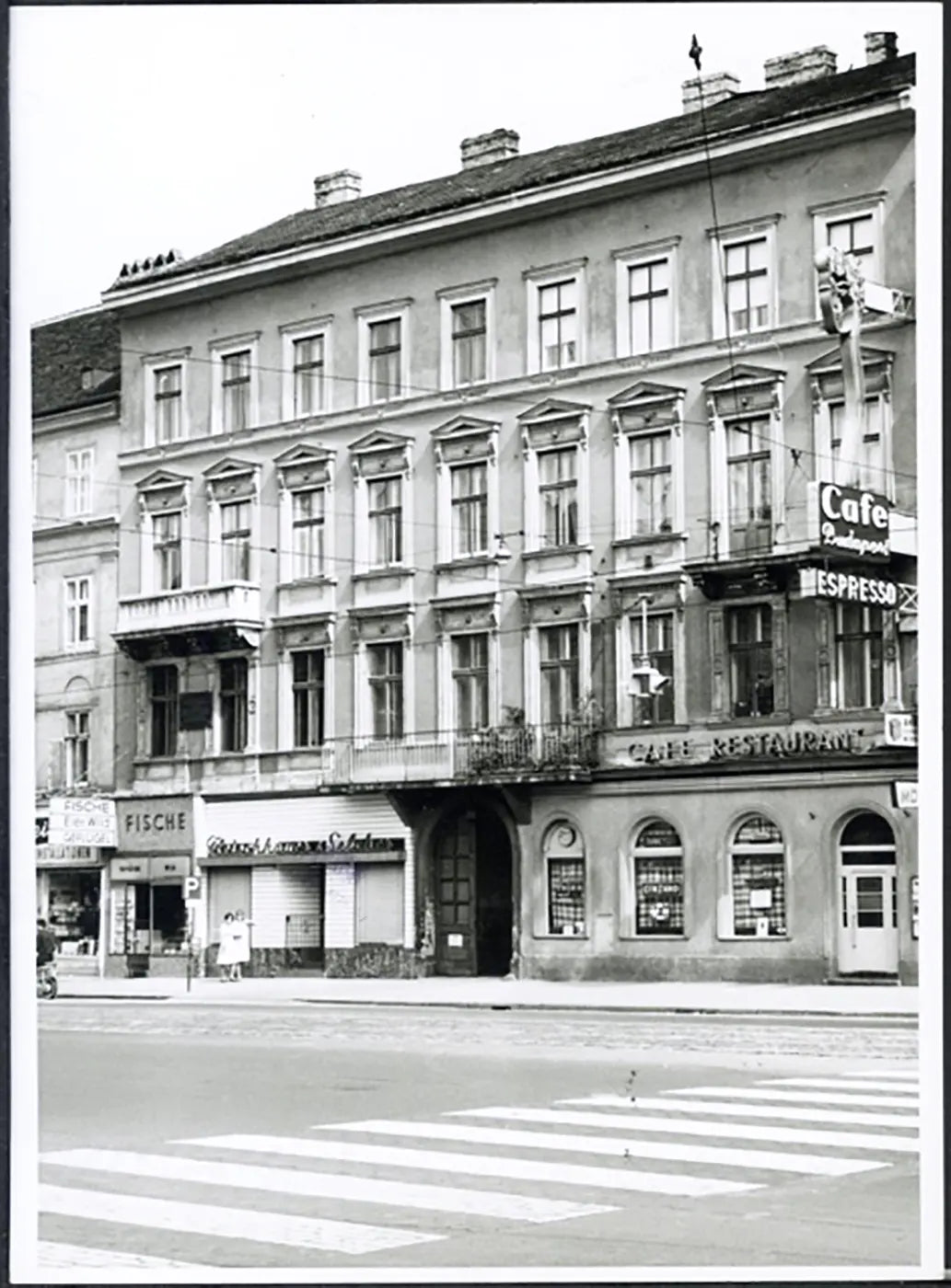 La casa di Strauss a Vienna anni 60 Ft 5073 - Stampa 13x18 cm - Farabola Stampa ai sali d'argento