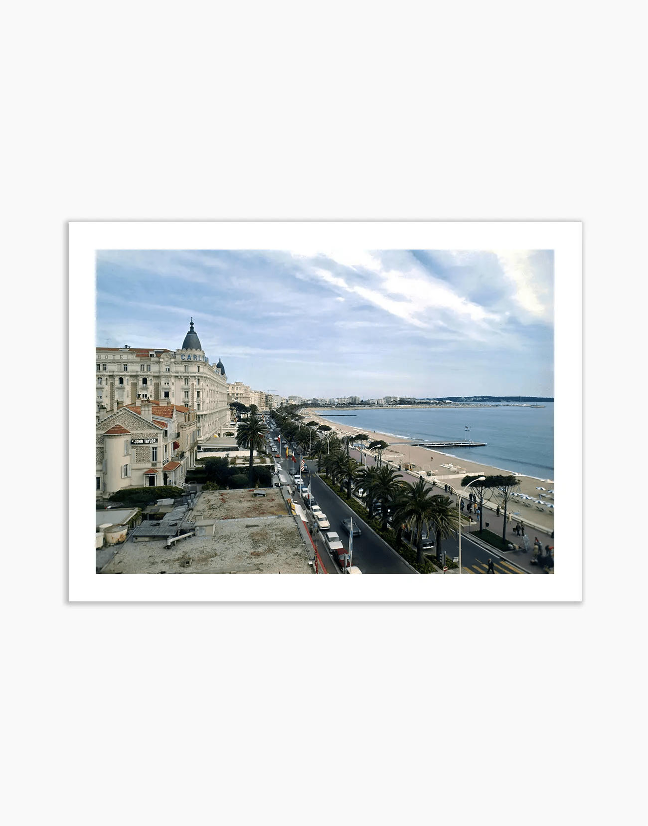 La Croisette, Cannes 1960 - Farabola WhiteWall App Product