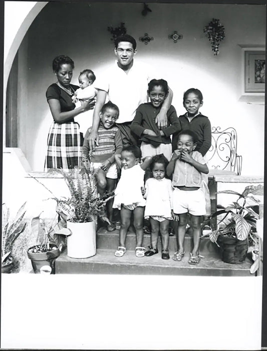 La famiglia di Garrincha anni 60 Ft 5511 - Stampa 24x18 cm - Farabola Stampa ai sali d'argento