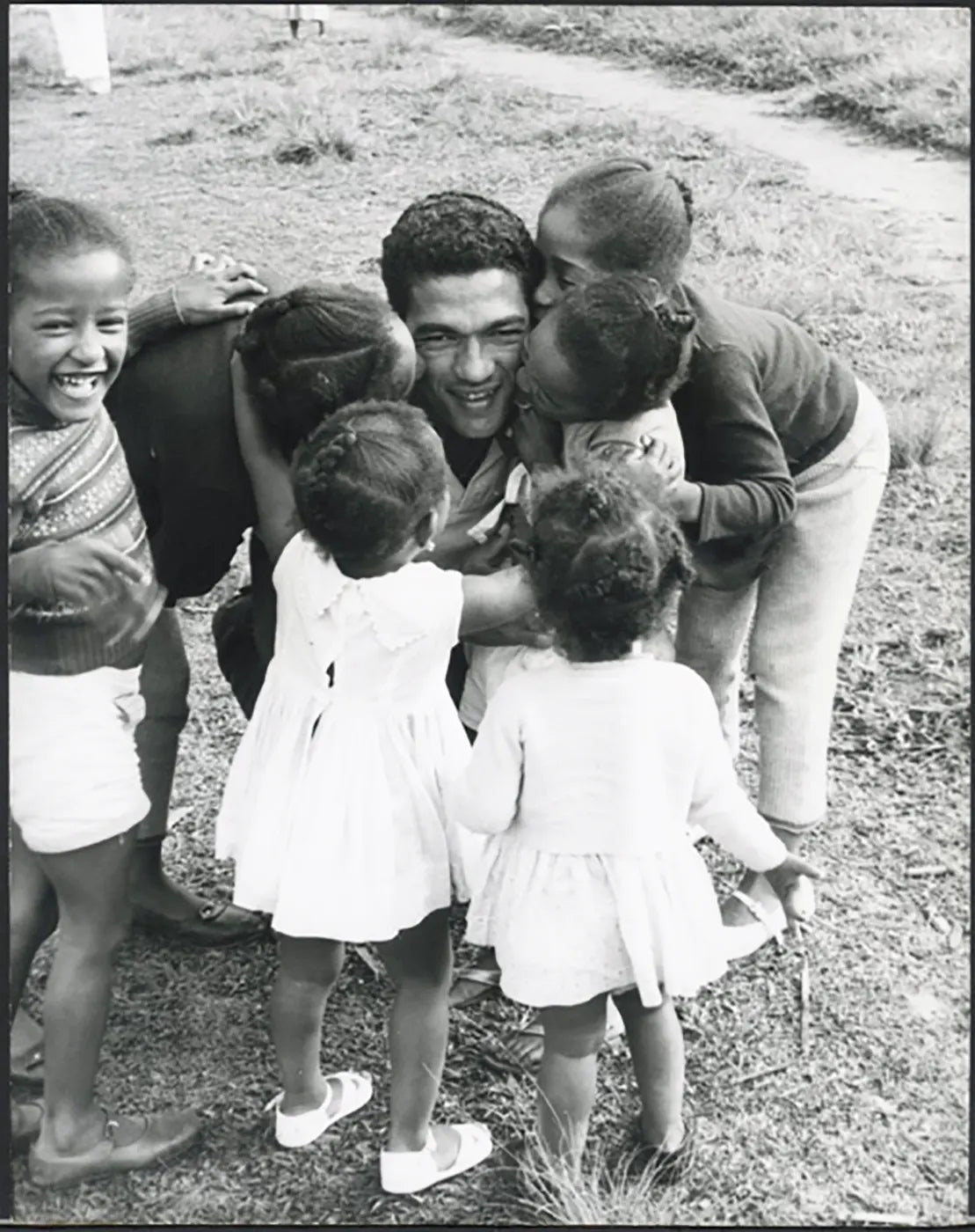 La famiglia di Garrincha anni 60 Ft 5514 - Stampa 21x27 cm - Farabola Stampa ai sali d'argento