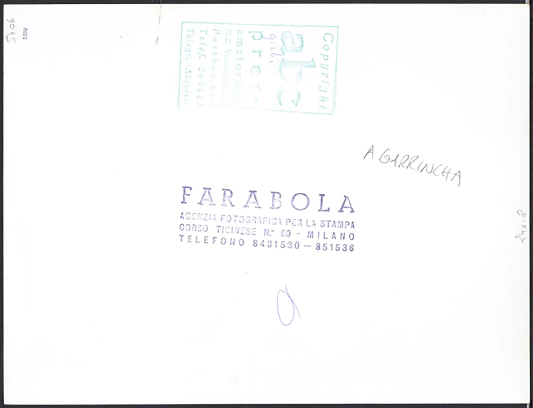 La famiglia di Garrincha anni 60 Ft 5519 - Stampa 24x18 cm - Farabola Stampa ai sali d'argento