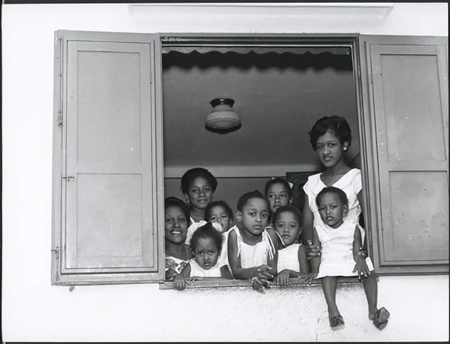 La famiglia di Garrincha anni 60 Ft 5519 - Stampa 24x18 cm - Farabola Stampa ai sali d'argento