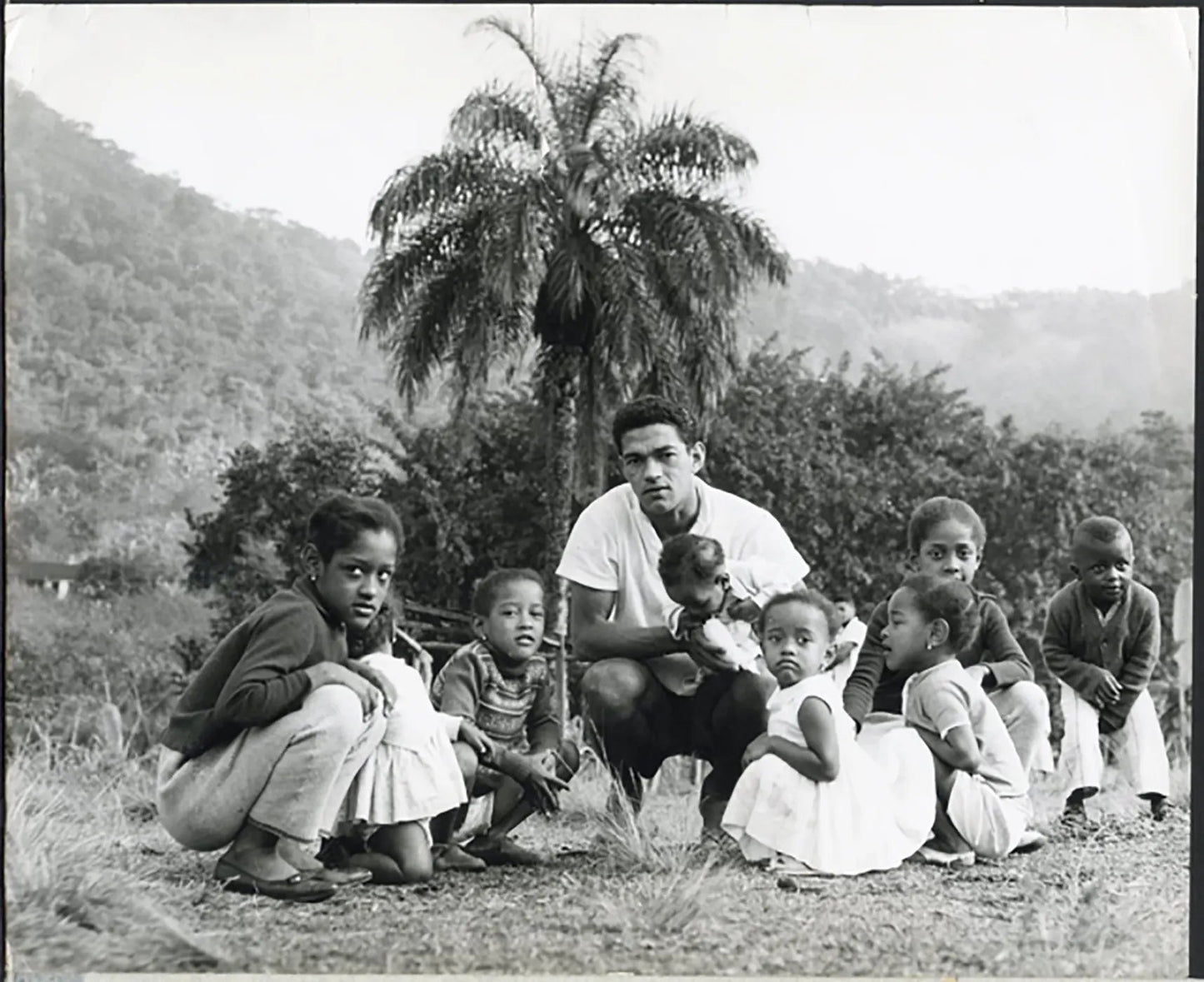 La famiglia di Garrincha anni 60 Ft 5522 - Stampa 21x27 cm - Farabola Stampa ai sali d'argento