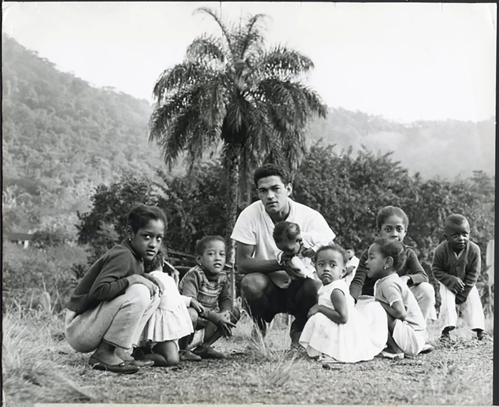 La famiglia di Garrincha anni 60 Ft 5522 - Stampa 21x27 cm - Farabola Stampa ai sali d'argento
