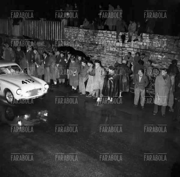 La Ferrari 195 che ha vinto la Mille Miglia, 1951 - Farabola Immagine digitale