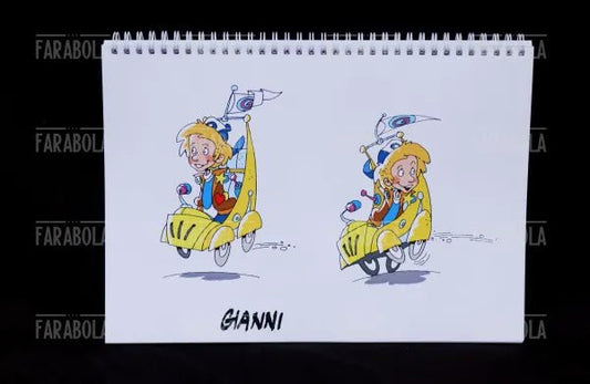 La fiaba Gianni Sorriso sceneggiata dal Clan Celentano, 2003 - Farabola Immagine digitale