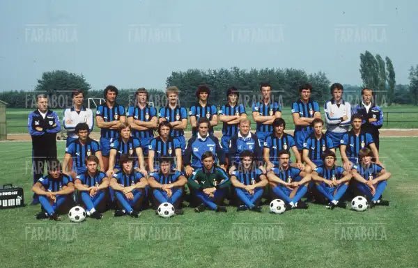 La formazione dell'Inter, 1980-1981 - Farabola Immagine digitale