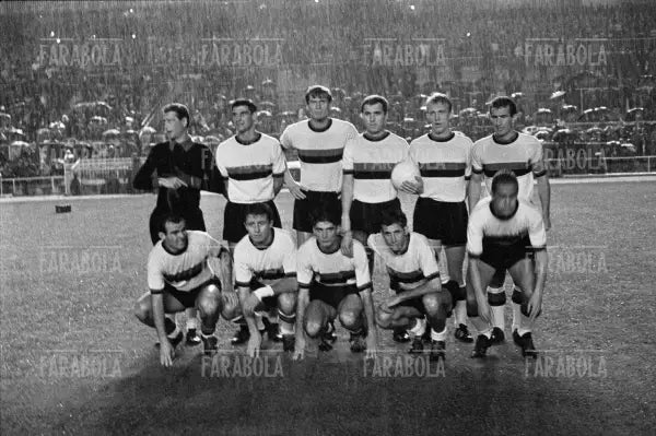 La formazione dell'Inter, Inter vs Independiente, Coppa Intercontinentale, 1964 - Farabola Immagine digitale