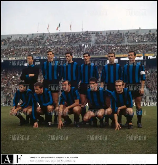 La formazione dell'Inter, stagione 1964 - 1965 - Farabola Immagine digitale
