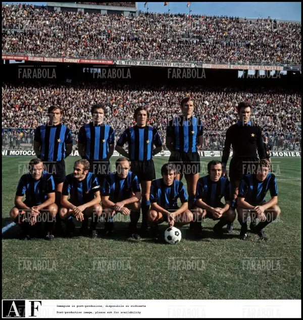 La formazione dell'Inter, stagione 1970 - 1971 - Farabola Immagine digitale