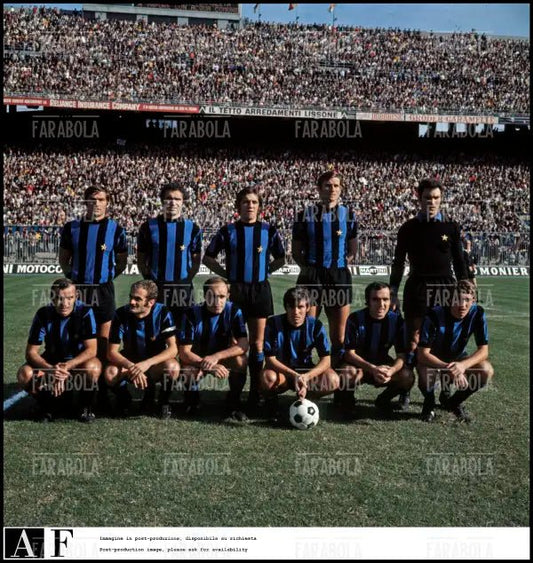 La formazione dell'Inter, stagione 1970 - 1971 - Farabola Immagine digitale