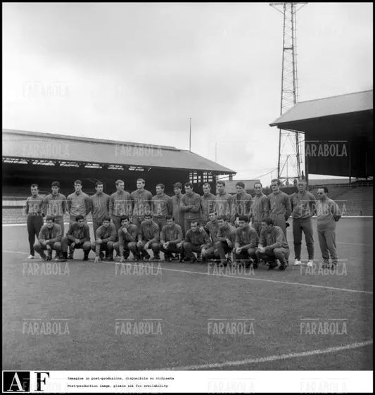 La formazione italiana schierata, Mondiali di calcio in Inghilterra, 1966 - Farabola Immagine digitale