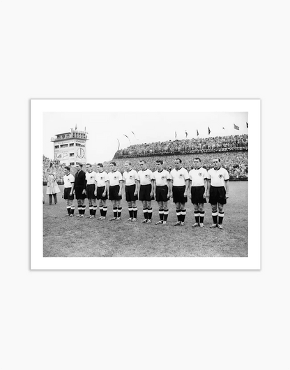 La Germania del Miracolo di Berna, Mondiali 1954 — stampa fine art