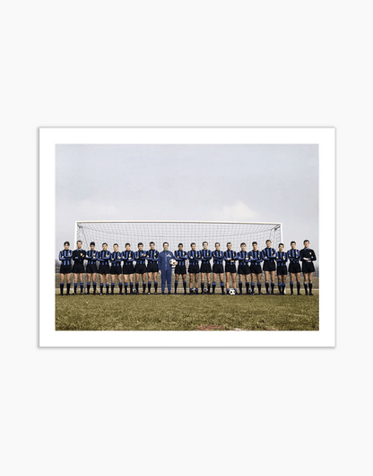La Grande Inter di Herrera, 1965 — stampa fine art