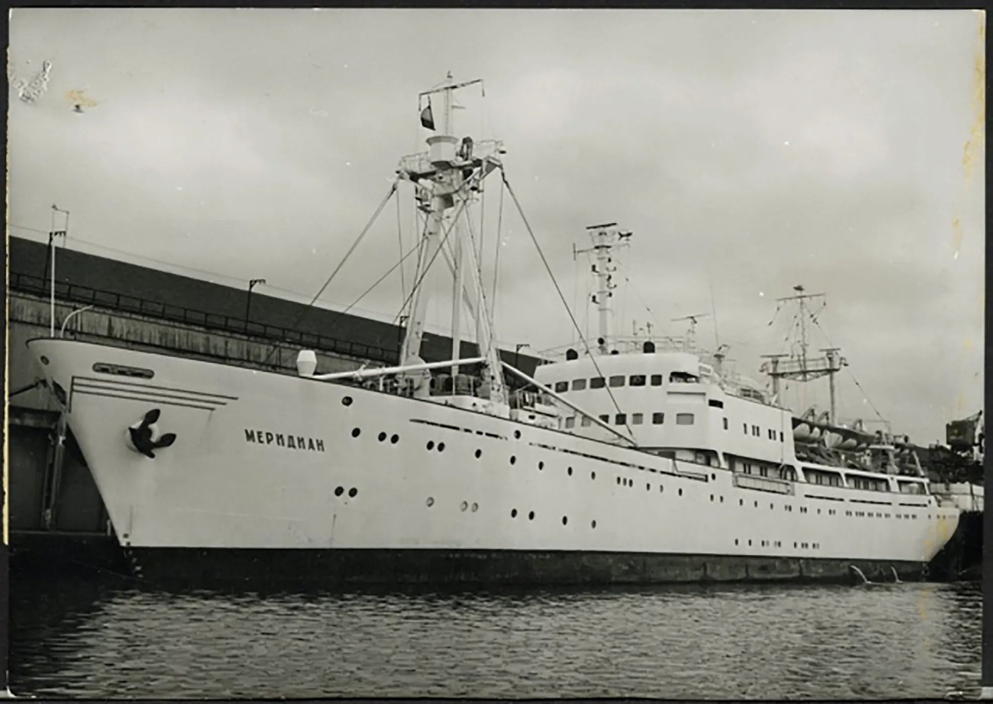 La nave - scuola sovietica Meridiano 1963 Ft 36941 - Stampa 13x18 cm - Farabola Stampa ai sali d'argento