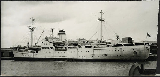 La nave sovietica Mikail - Lemonosov 1965 Ft 36944 - Stampa 15x9 cm - Farabola Stampa ai sali d'argento