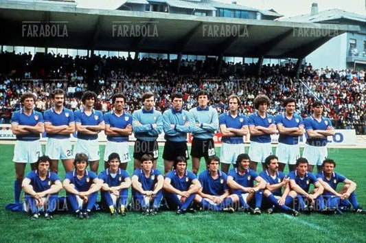 La nazionale italiana di calcio, Mondiali di calcio Spagna 82 - Farabola Immagine digitale