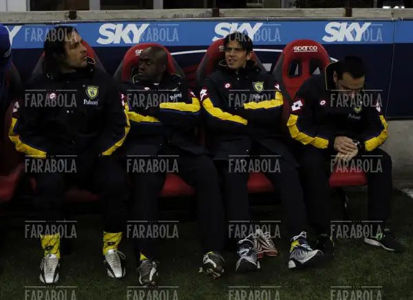 La panchina del Chievo Verona, Inter vs Chievo, 200 - Farabola Immagine digitale
