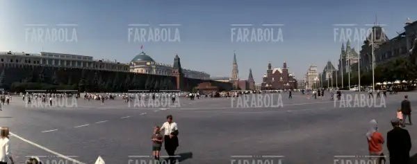 La piazza Rossa a Mosca, anni 80 - Farabola Immagine digitale