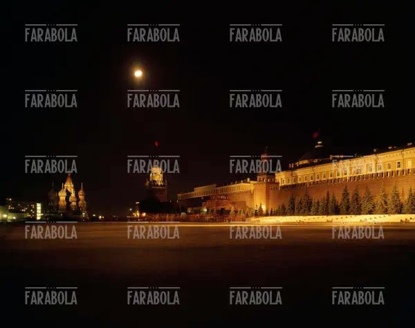 La piazza Rossa a Mosca, anni 80 - Farabola Immagine digitale