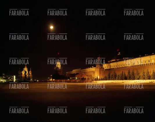 La piazza Rossa a Mosca, anni 80 - Farabola Immagine digitale