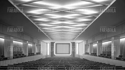 La sala del cinema Ariston, Milano, 1960 - Farabola Immagine digitale