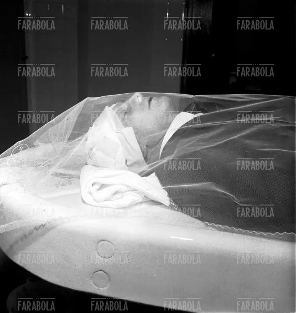 La salma di Luigi Tenco, Festival di Sanremo, 1967 - Farabola Immagine digitale