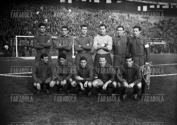 La squadra del Catania, Inter - Catania, 1961 - Farabola Immagine digitale