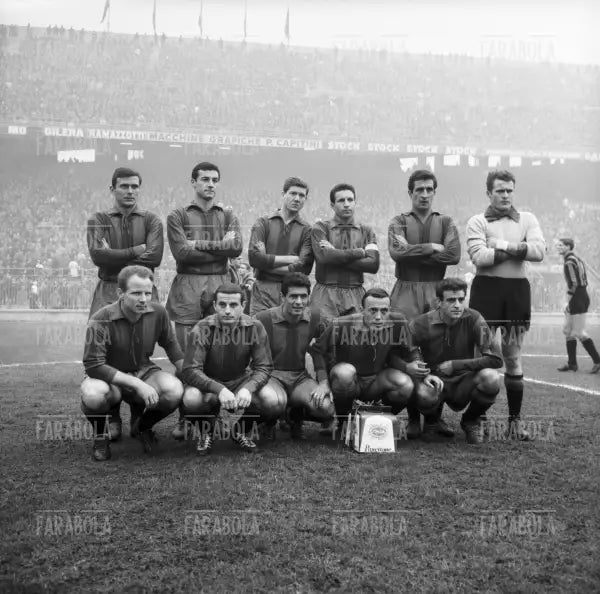 La squadra del Catania, Inter - Catania, 1961 - Farabola Immagine digitale
