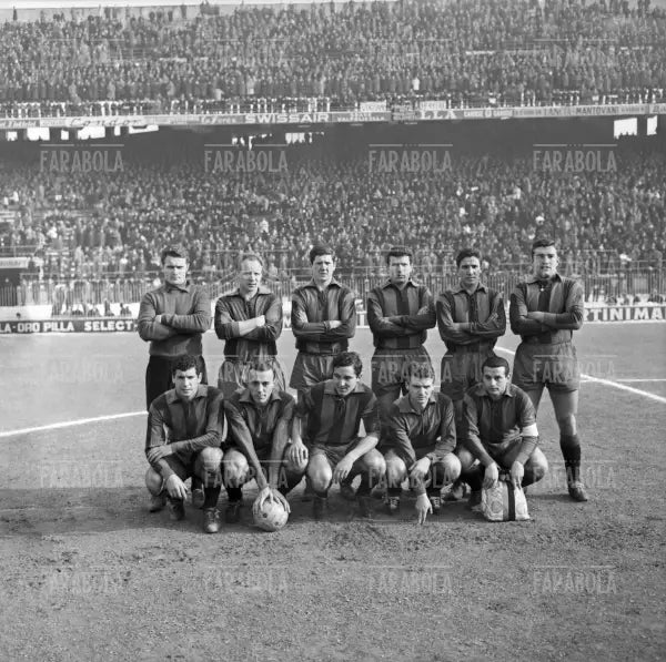 La squadra del Catania, Inter - Catania, 1963 - Farabola Immagine digitale