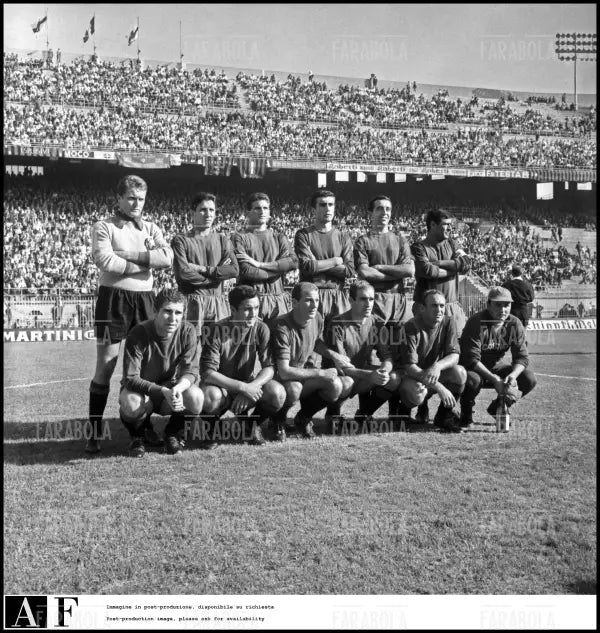 La squadra del Catania, Inter - Catania, 1965 - Farabola Immagine digitale