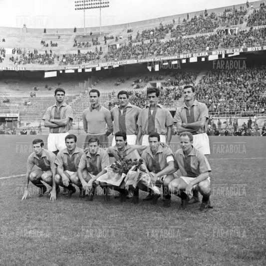 La squadra del Catania, Milan - Catania, 1960 - Farabola Immagine digitale