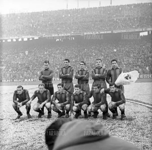 La squadra del Catania, Milan - Catania, 1963 - Farabola Immagine digitale
