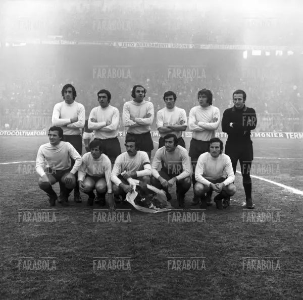 La squadra del Catania, Milan - Catania, 1971 - Farabola Immagine digitale
