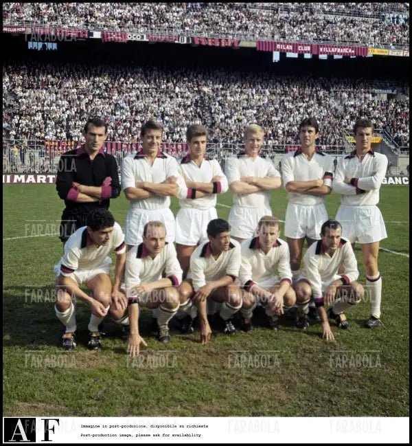 La squadra del Milan, stagione 1965 - 1966 - Farabola Immagine digitale