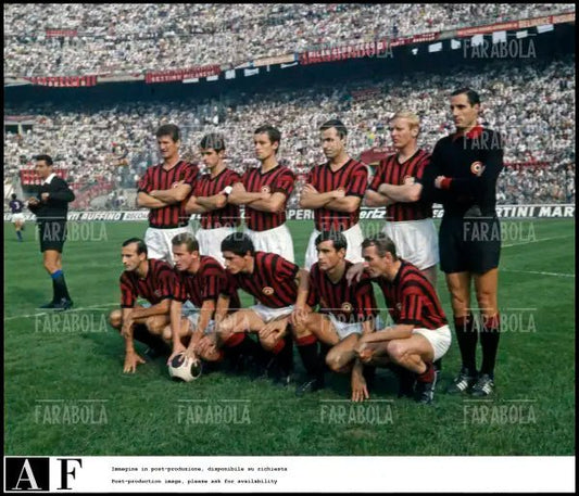 La squadra del Milan, stagione 1967 - 1968 - Farabola Immagine digitale