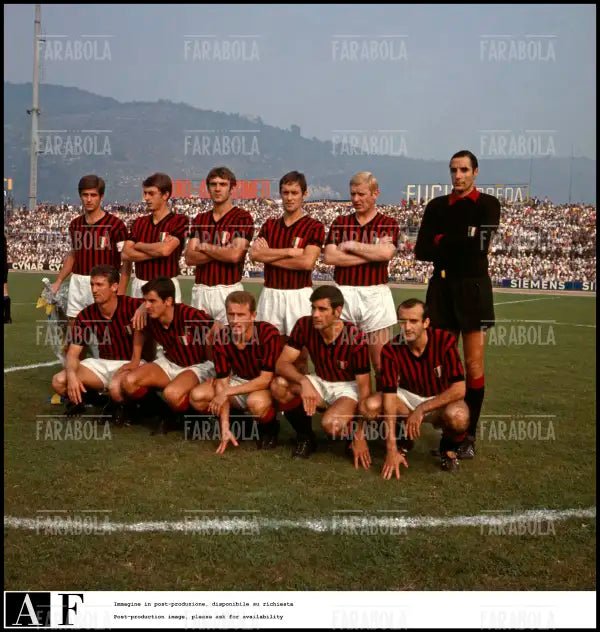 La squadra del Milan, stagione 1968 - 1969 - Farabola Immagine digitale